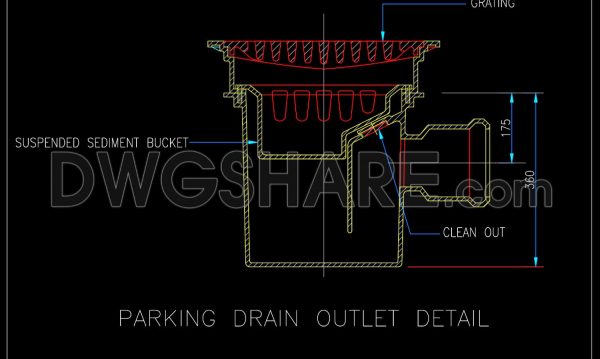 3 years ago
                

                
             1,20594.Autocad Drawing Of Parking Drain Outlet Detail For Download