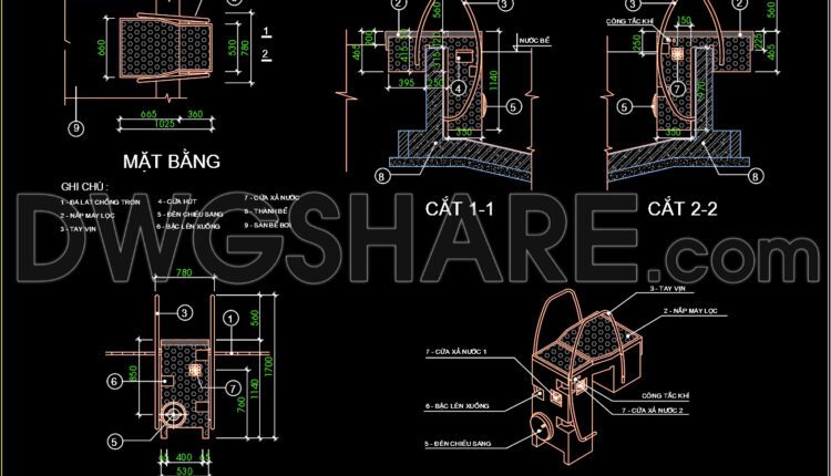 15.Autocad Drawings Of Swimming Pool Details For Download