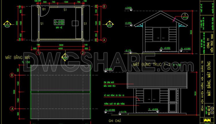05.Autocad Drawings Of Guard house For Download (1)