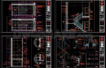 Plaza Cultural Layout Plan Autocad File Dwg