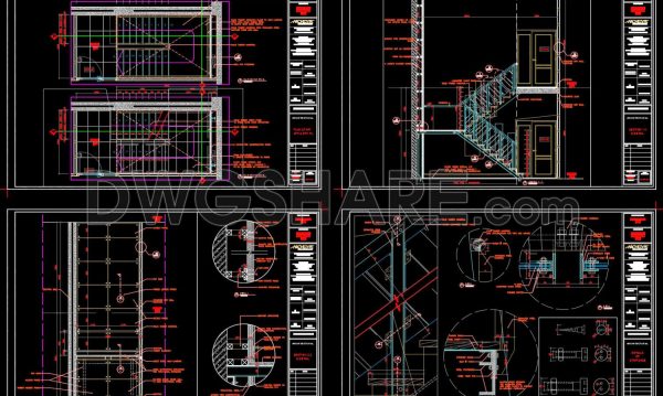 3 years ago
                

                
             1,827100.Detailed drawings of stairs in autocad file