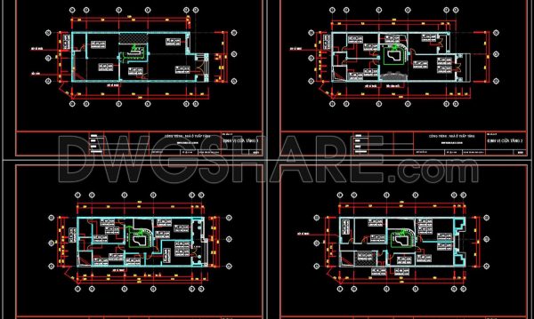3 years ago
                

                
             2,129129.Autocad House Plan Free DWG Drawing Download 165m2