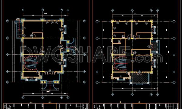 3 years ago
                

                
             1,297131.Autocad House Plan Free DWG Drawing Download 12.3m x 16.7m