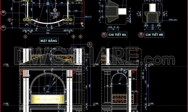 3 years ago
                

                
             930165.Autocad drawings of the detailed vertical face of a balcony available for download