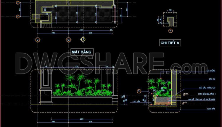 169.Detailed Drawings Of Up and Down Stairs, Balcony, Door In Autocad File