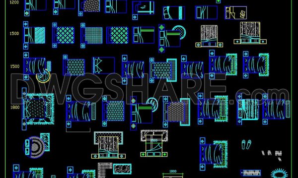 3 years ago
                

                
             4,542221.CAD Blocks Furniture for Bedroom