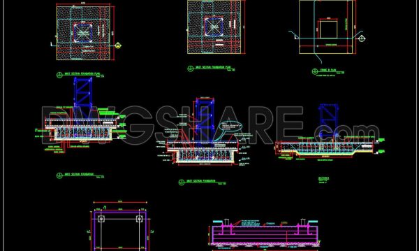 3 years ago
                

                
             2,49181.Autocad Drawings Of Tower Crane Foundation Details For Download