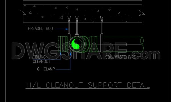 3 years ago
                

                
             1,26896.Autocad Drawing Of H L Cleanout Support Detail For Download