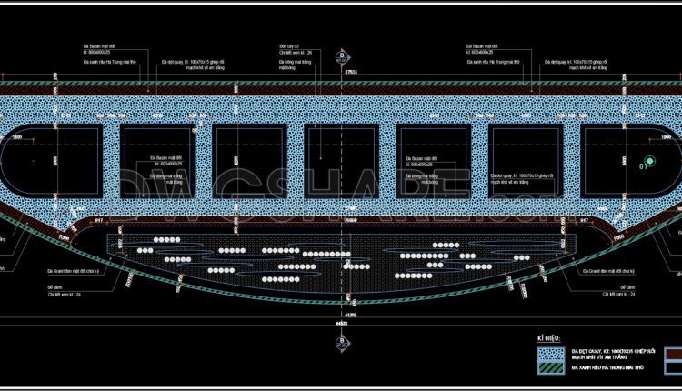115.Autocad Drawings Of Landscaping for urban spaces For Download