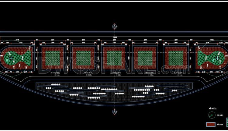115.Autocad Drawings Of Landscaping for urban spaces For Download