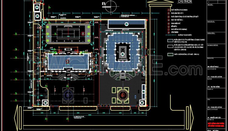 117.The drawing is a floor plan of the garden area for an office building construction project (1)