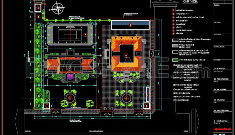 117.The drawing is a floor plan of the garden area for an office building construction project (3)