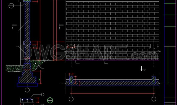 3 years ago
                

                
             1,279122.Gate and Fence DWG With Detailing For Free Download