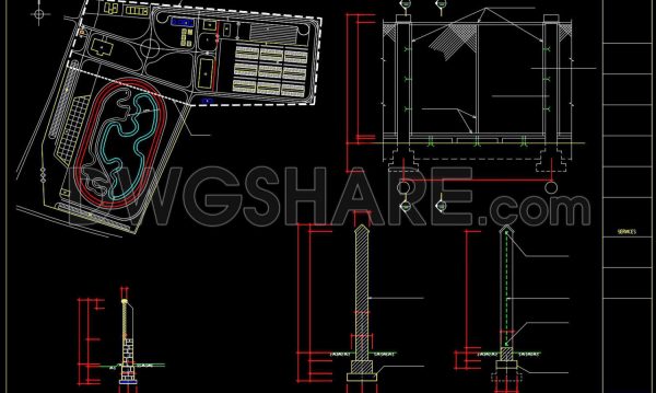 3 years ago
                

                
             909123.Gate and Fence DWG With Detailing For Free Download