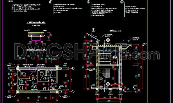 3 years ago
                

                
             1,760137.WC Layout Plan and elevations details AutoCAD drawing download