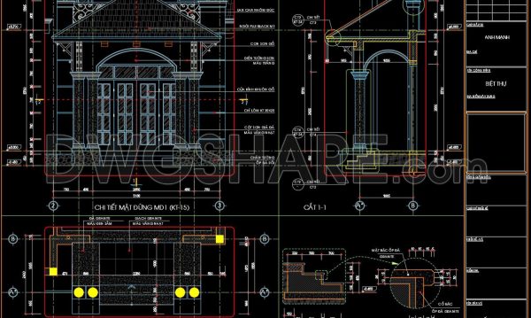 3 years ago
                

                
             1,008171.Detailed Drawings Of Up and Down Stairs, Balcony, Door In Autocad File