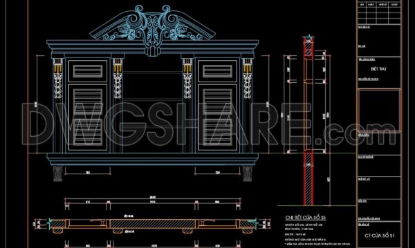 3 years ago
                

                
             845405.Detailed AutoCAD Drawings Of Doors, Windows For Download