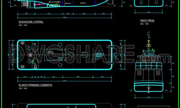 3 years ago
                

                
             1,42277.Autocad Drawing Of Tugboat For Download