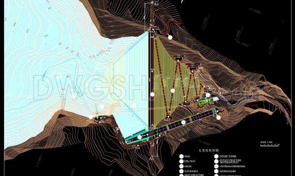 3 years ago
                

                
             80192.Autocad Drawing Of General Plan Of Reservoir Structure For Download
