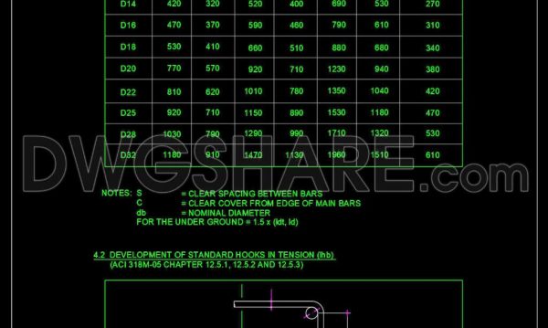 3 years ago
                

                
             77694.Autocad Drawing Of Development Length Of Tension Bars Standard For Download
