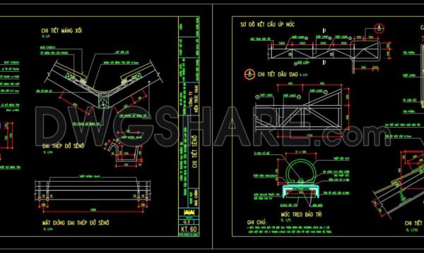 186.Detailed Drawings Of Conson and Seno In Autocad File