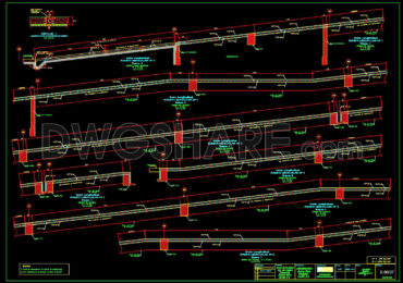 101.Autocad Drawing Of Vehicle Ramp Elevation Details For Download