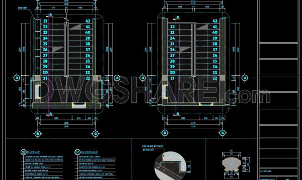 3 years ago
                

                
             1,481110.Detailed drawings of stairs in autocad file