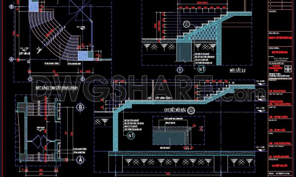 192.Download detailed CAD drawings of the lobby, triple floor