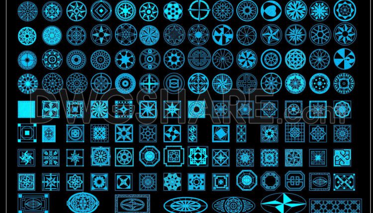 248. Paving Design CAD Blocks