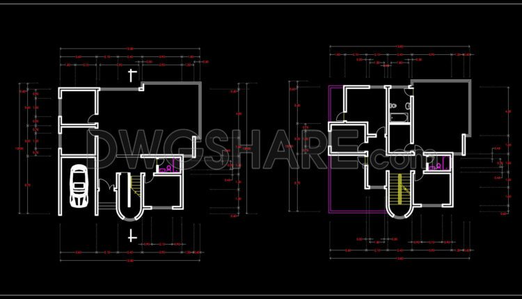 167.Apartment Plan AutoCAD File Free Download