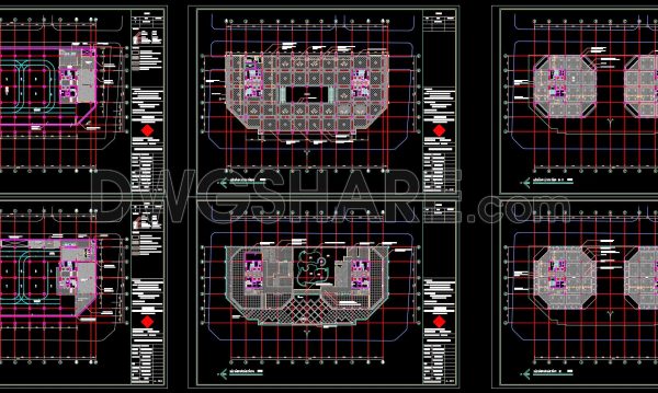 3 years ago
                

                
             2,506203. Download detailed AutoCAD drawings of the floor plan of the commercial center building
