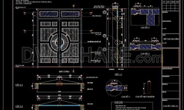 3 years ago
                

                
             1,297431.Detailed AutoCAD Drawings Of Doors For Download