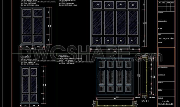 3 years ago
                

                
             899436.Detailed AutoCAD Drawings Of Doors, Windows For Download