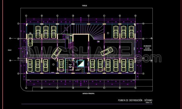 3 years ago 399610. Download detailed CAD drawing of the public parking lot