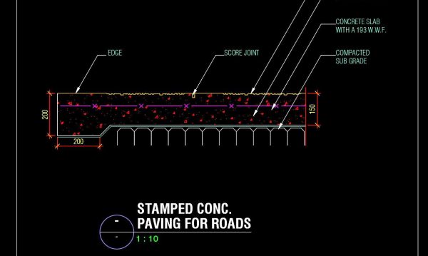 3 years ago
                

                
             801122.Autocad Drawing Of Stamped Concrete Paving For Roads For Download