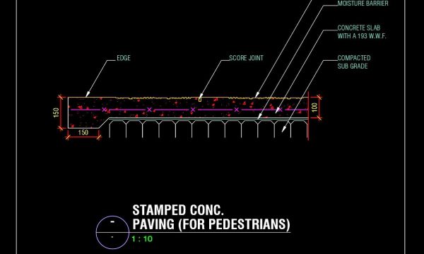 3 years ago
                

                
             620123.Autocad Drawing Of Stamped Concrete Paving For Pedestrians For Download