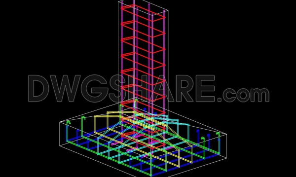 3 years ago
                

                
             1,567126.Autocad Drawing Of Raft Foundation 3D Model For Download
