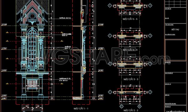 3 years ago
                

                
             1,619209.Detailed AutoCAD drawings of vertical facades in classical architecture