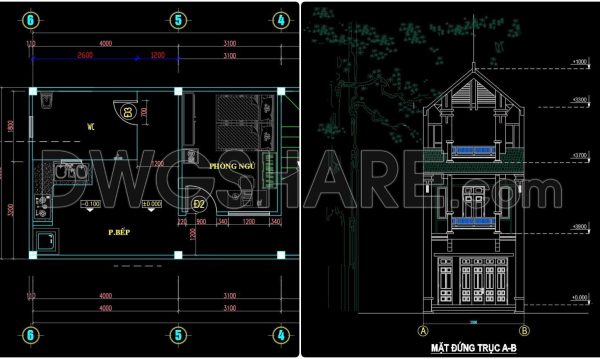3 years ago
                

                
             1,214243. Drawings Of 3-Story House A Complete Project 5mx14.8m For Download