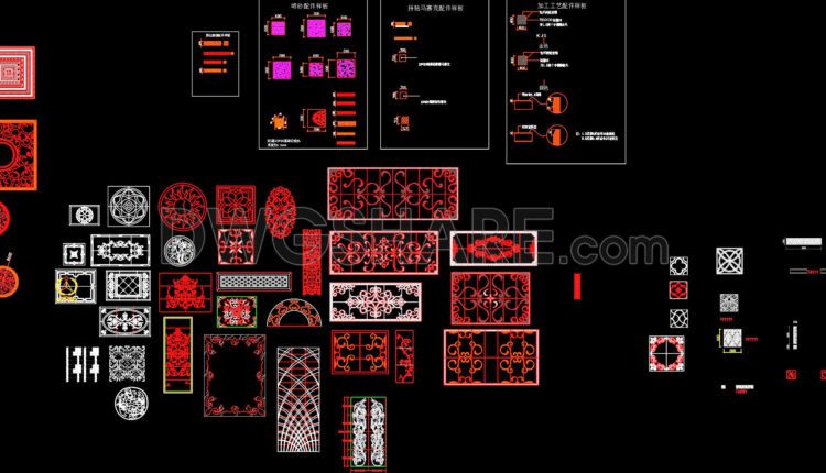258. Paving Design CAD Blocks