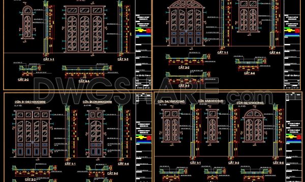 3 years ago
                

                
             967447.Detailed AutoCAD Drawings Of Euro Doors, Windows For Download