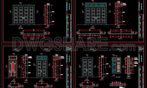 3 years ago
                

                
             802450.Detailed AutoCAD Drawings Of Doors, Windows For Download