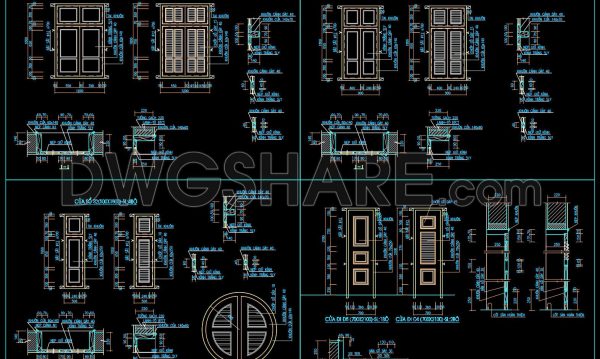 3 years ago
                

                
             1,331453.Detailed AutoCAD Drawings Of Doors, Windows For Download