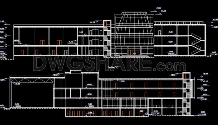 Cad Drawings Of Kindergarten For Download