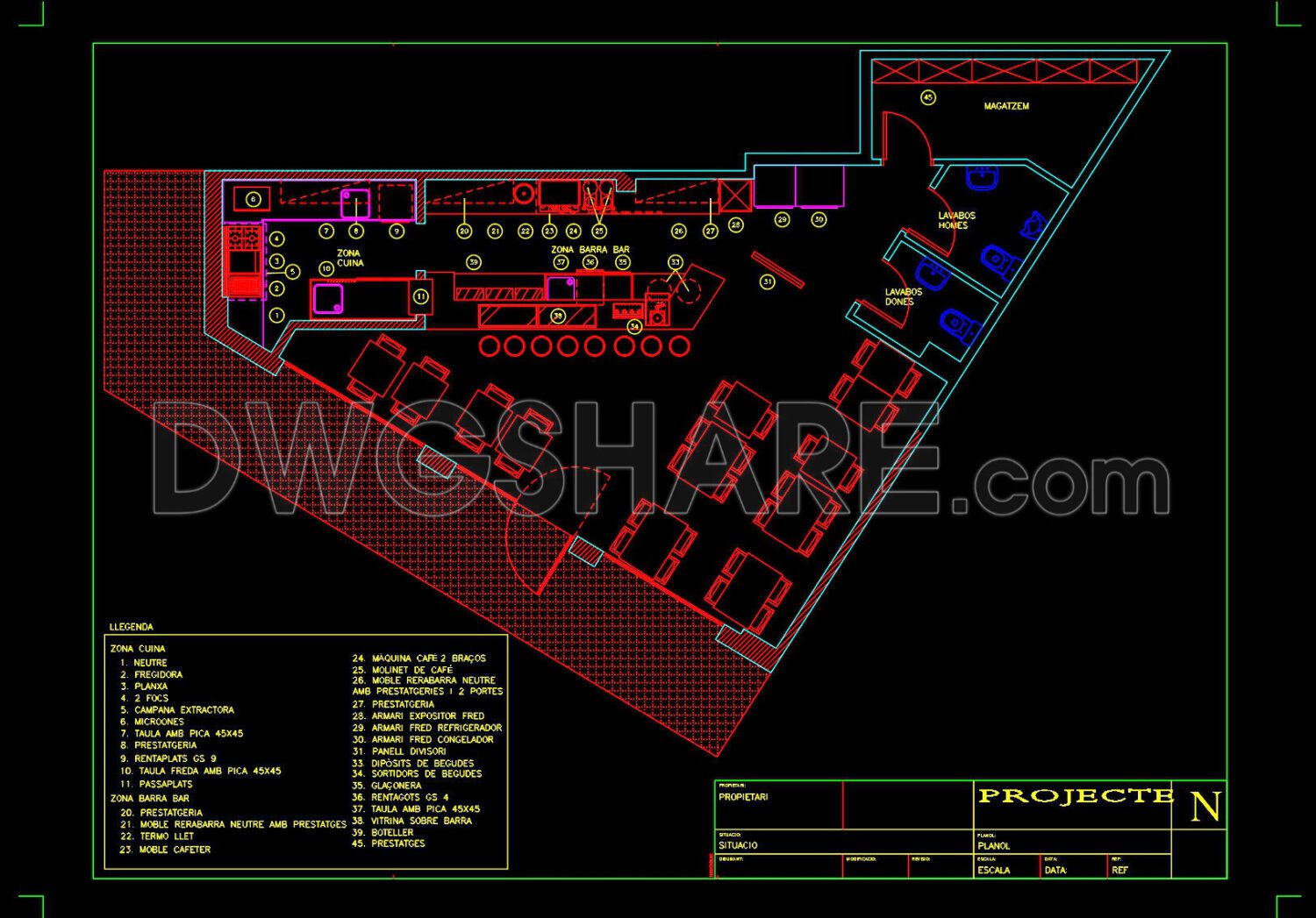 Free Cad Blocks, download DWG models for architects, designers, engineers