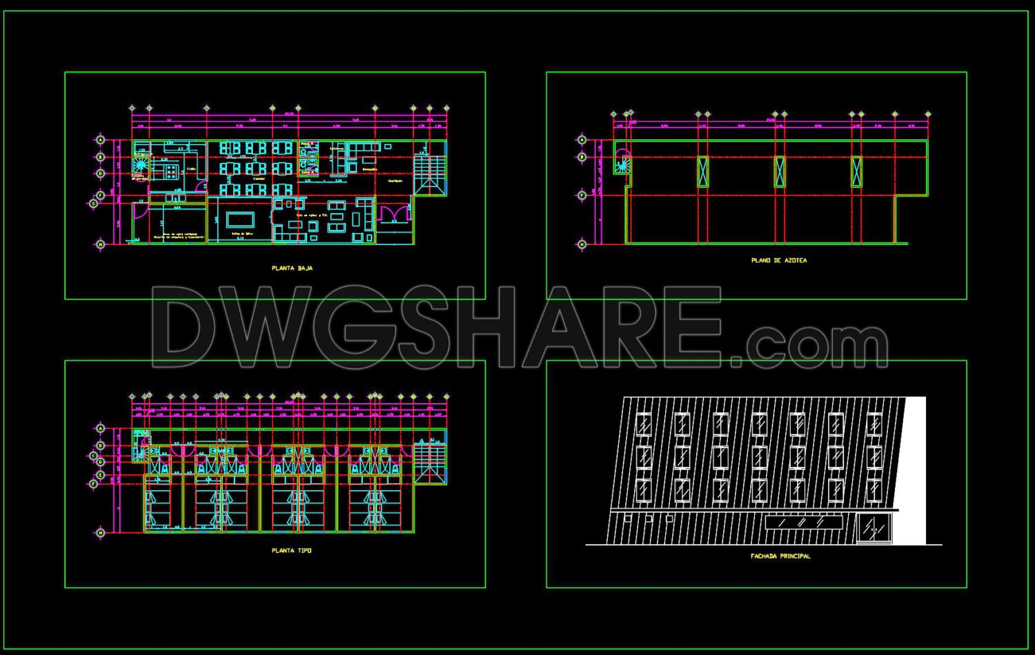 Free Cad Blocks, download DWG models for architects, designers, engineers