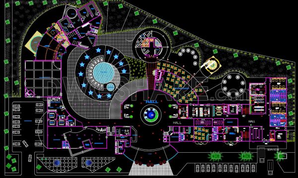 3 years ago
                

                
             3,457The Autocad drawings of a hotel design with an area of 72m x 39m