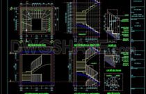 Section of the pool free AutoCAD drawings