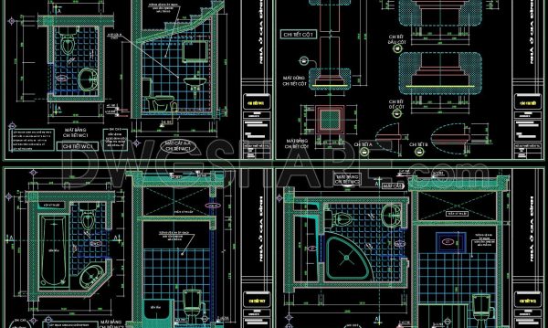 2 years ago
                

                
             3,590139. WC Layout Plan and elevations details CAD drawings download