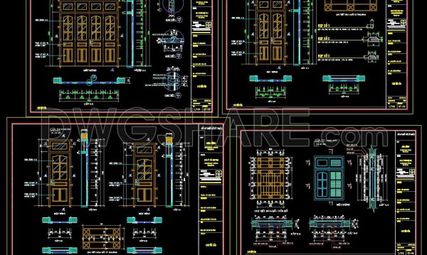 3 years ago
                

                
             1,524459.Detailed AutoCAD Drawings Of Doors, Windows For Download